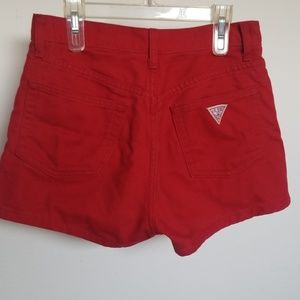 High Waisted Guess shorts